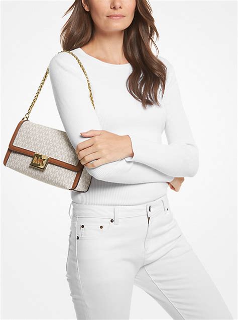 michael kors women's outlet sonia medium logo convertible shoulder bag|Michael Kors sonia logo.